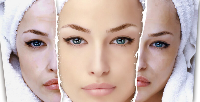 до и после пилинга